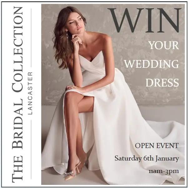 Time to win Your Wedding Dress Image