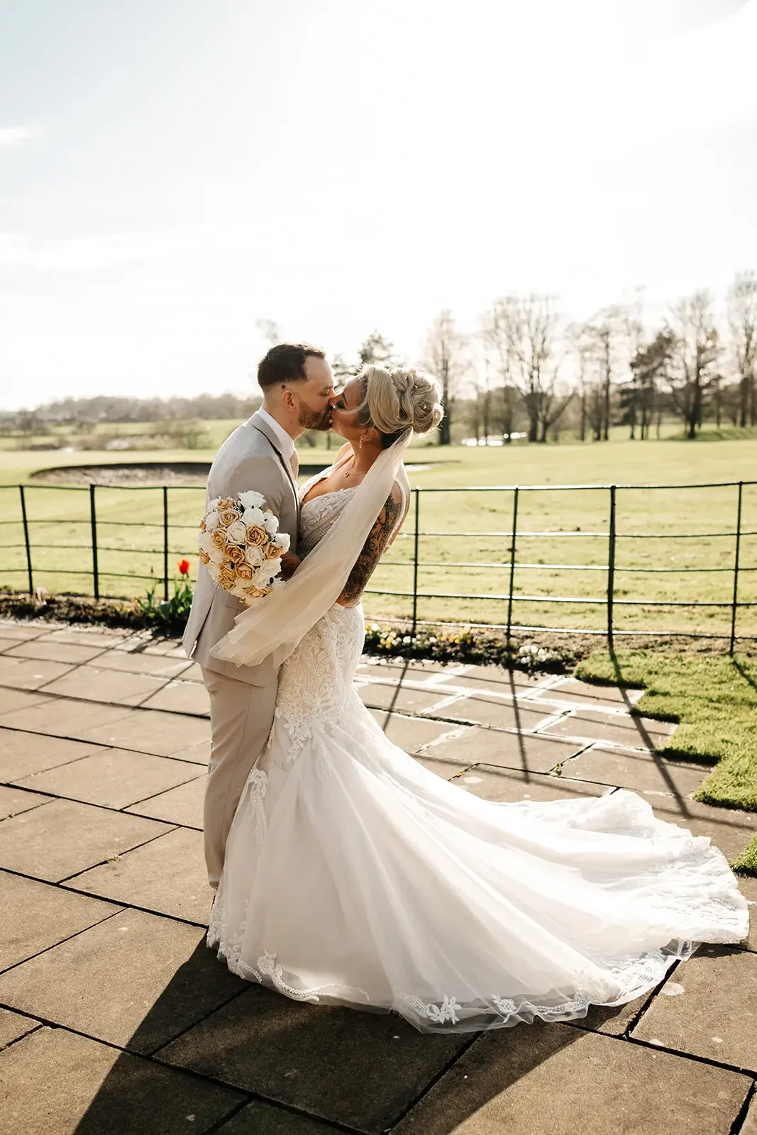 Chloe & Paul wedding photo by Kaptured by Lindsey