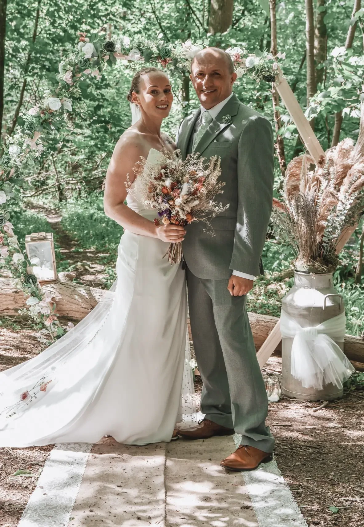 Abi & Sheldon. Mobile Image